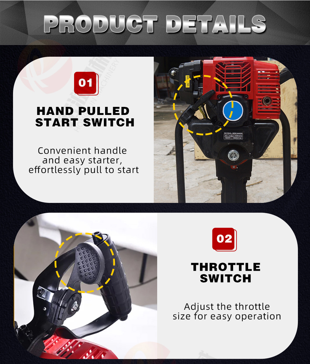 Backpack Impact Drilling Rig