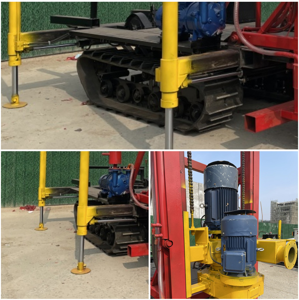 آلة الحفر ذات الدوران العكسي