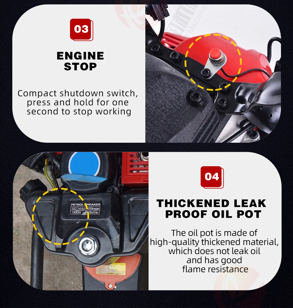 Backpack Impact Drilling Rig