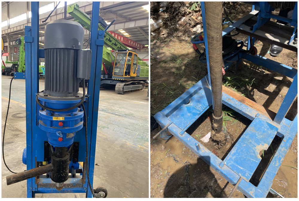 Electric Borehole Drilling Machine