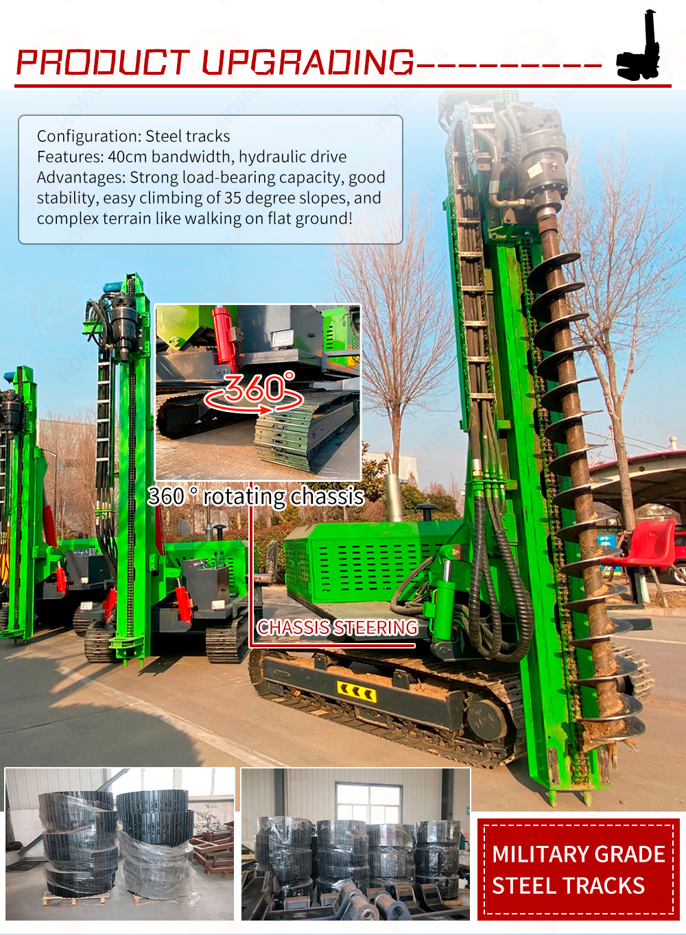 Auger Driling Rig