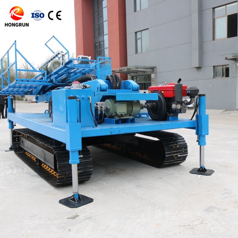 Máquina de ancoragem em rocha