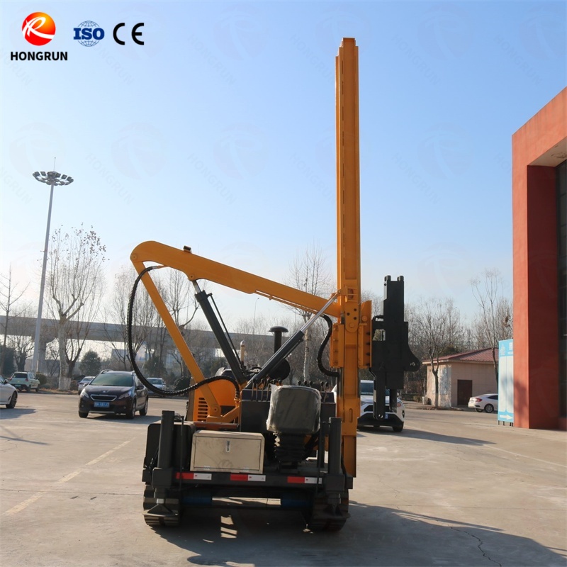 Guardrail Piling Machine