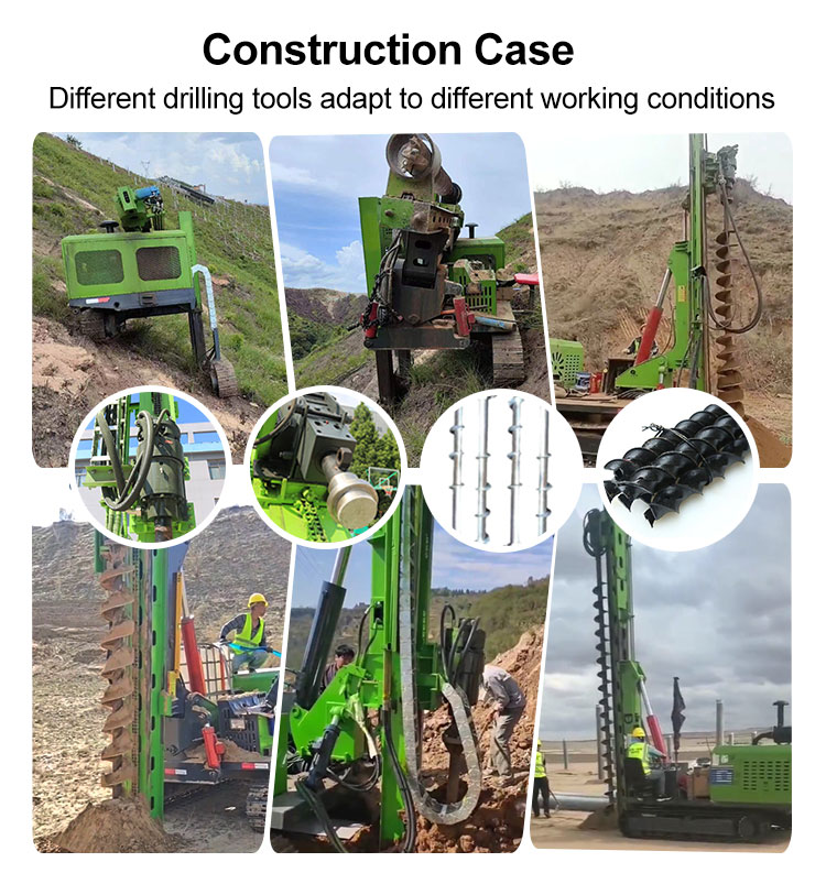 Solar Pile Ramming Machine