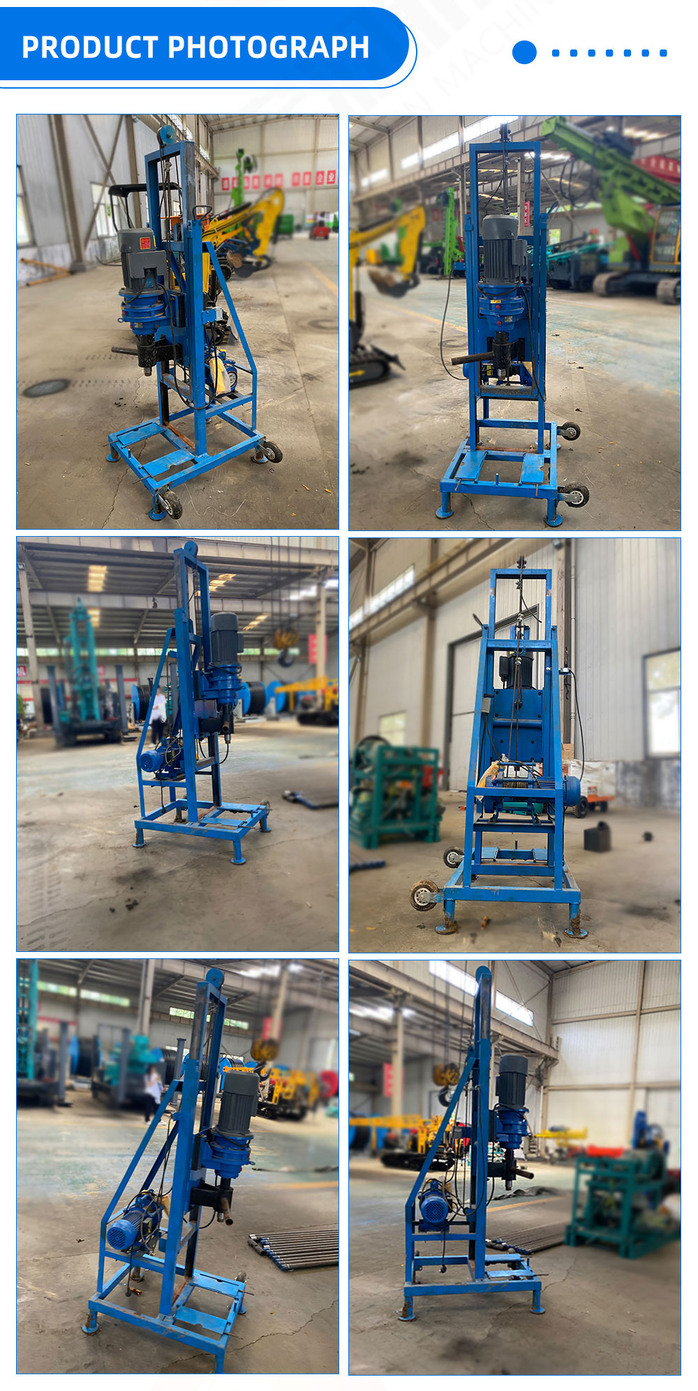 Elektrikli Kaldırma Delme Kulesi