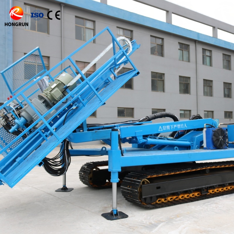 Máquina de ancoragem em rocha