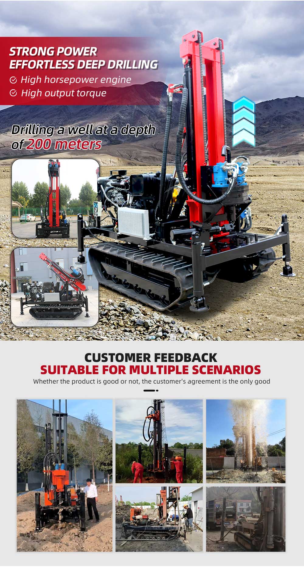 Rig Pengeboran Sumur Air 42KW