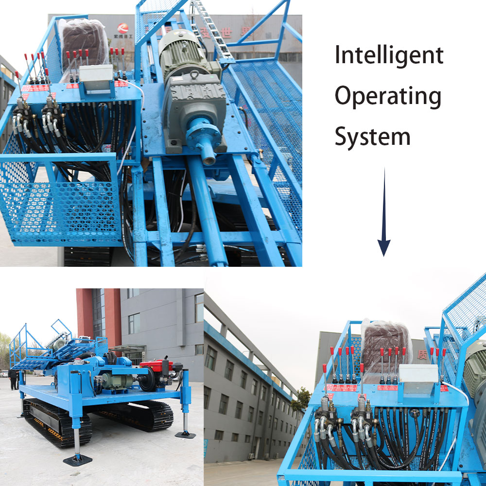 Crawler Anchor Drill