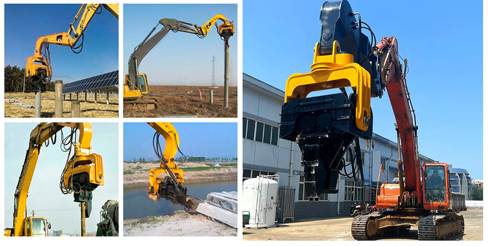 Hydraulic Vibratory Pile Driver