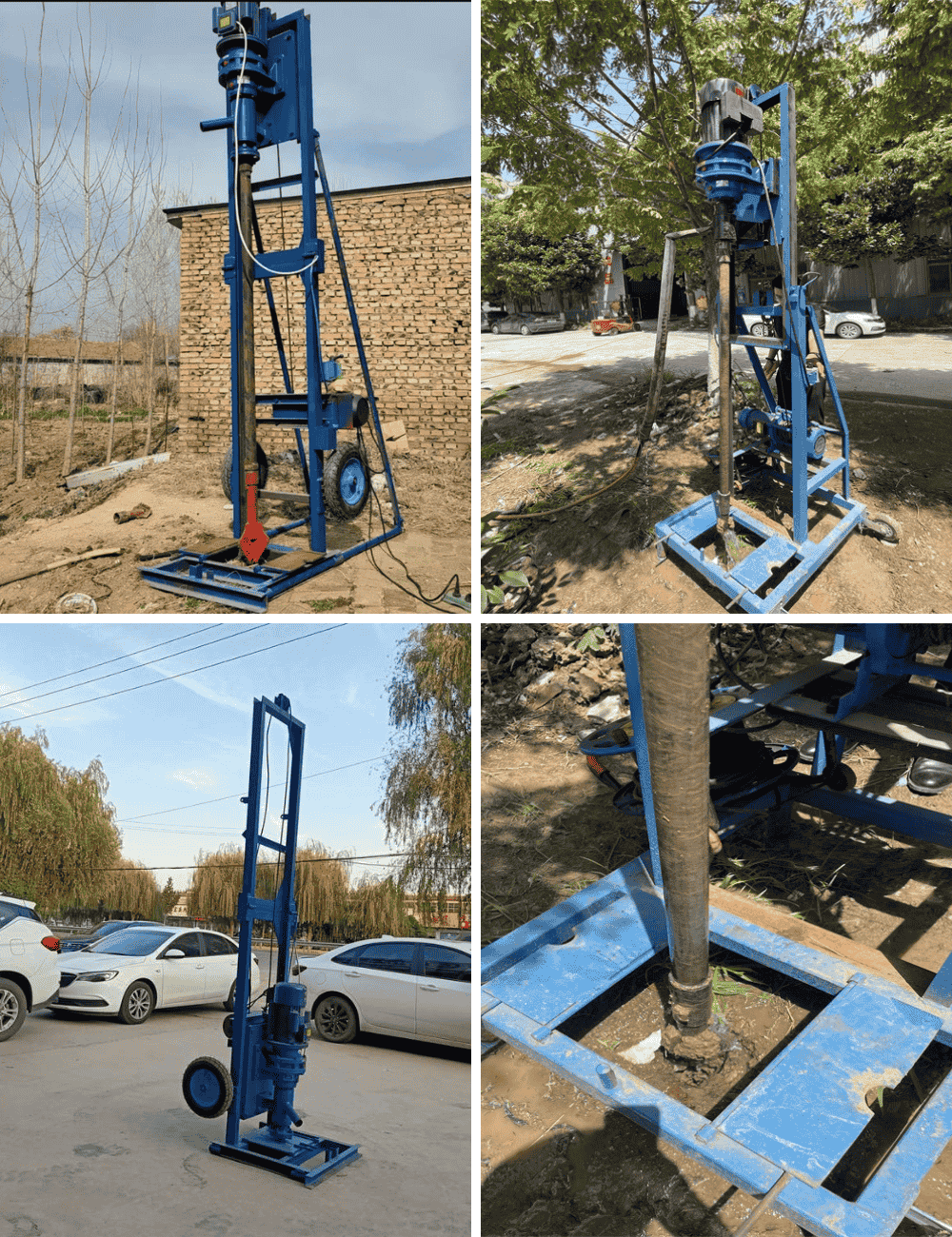 Elektrikli Kuyu Delme Makinesi