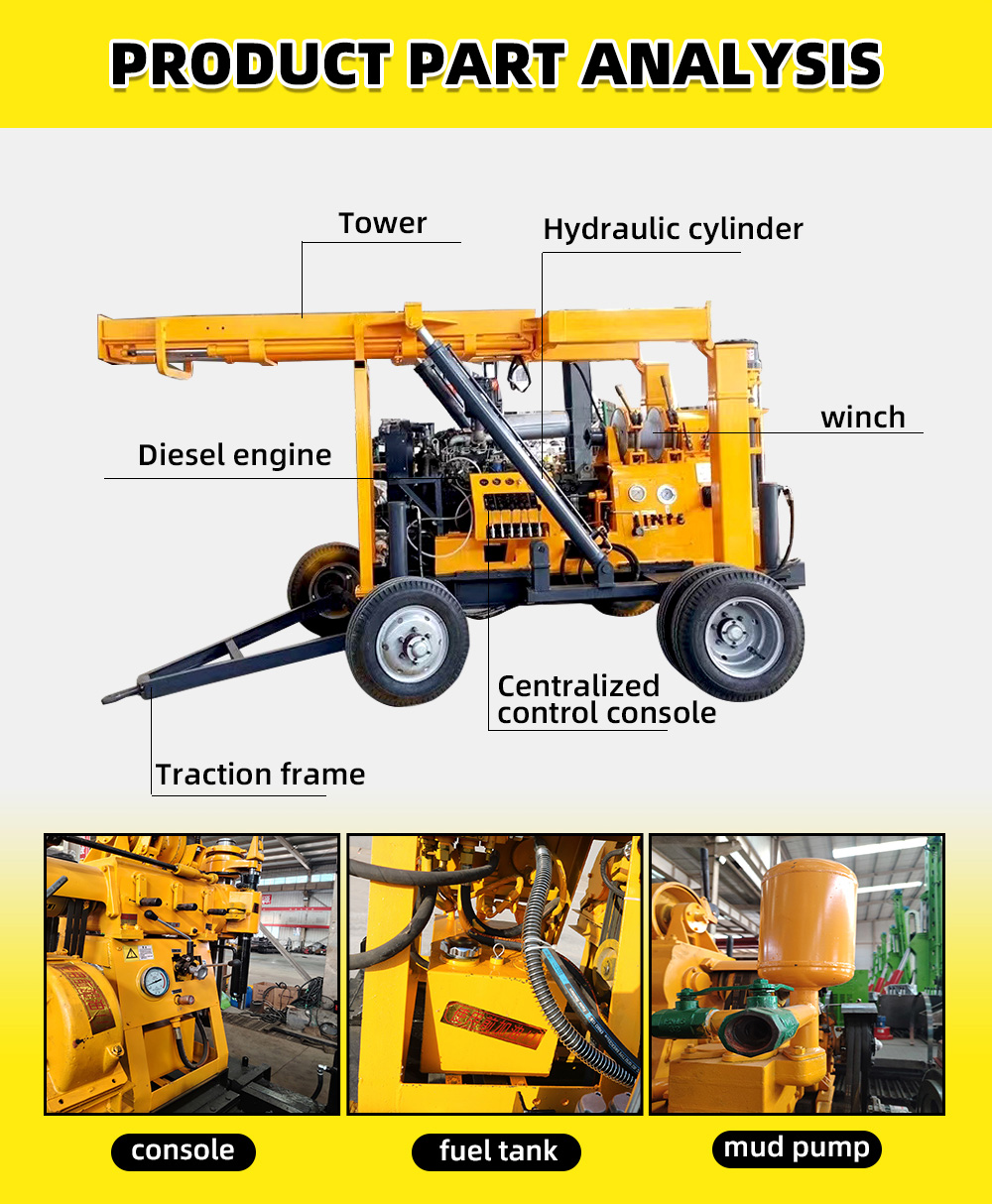 XY-200 Exploration Drilling Machine (Na-upgrade na Bersyon)