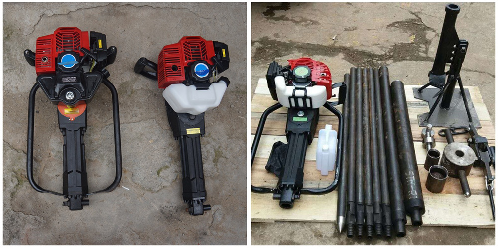 Broca de núcleo de mochila