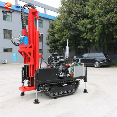 Double Cylinder Water Well Drilling Rig