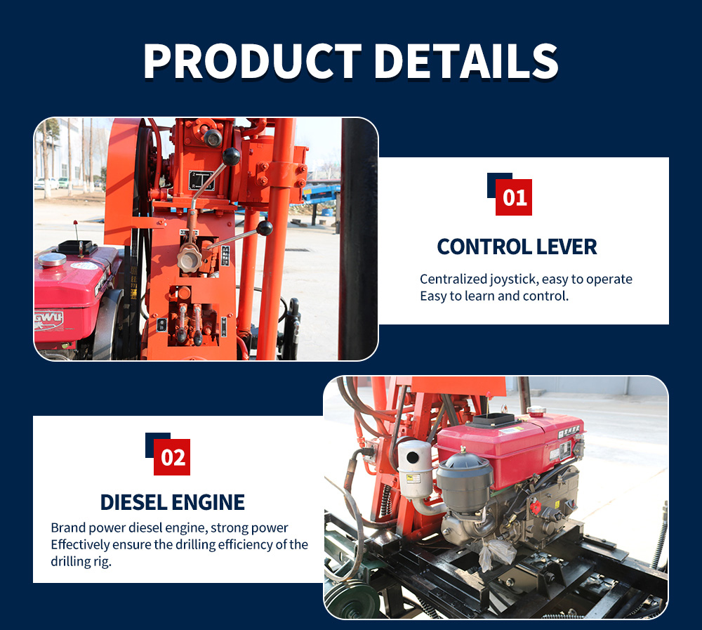 Crawler Type 50 Exploration Core Drilling Rig