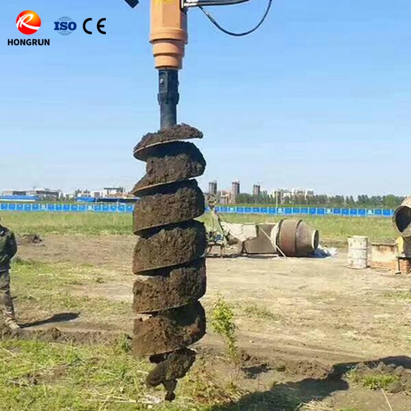 Máy khoan máy xúc