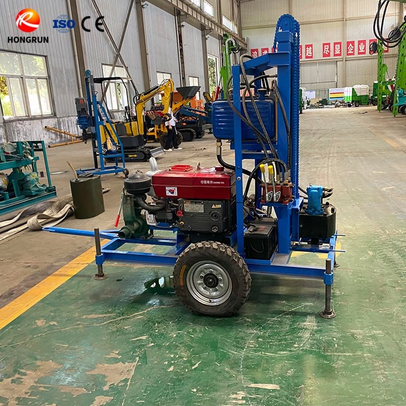 Diesel Hydraulic Water Well Drilling Rig