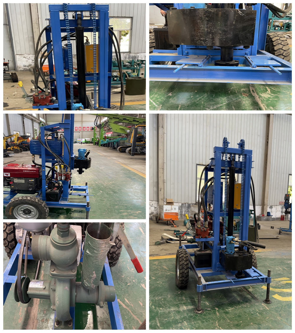 Giàn khoan giếng nước nhỏ