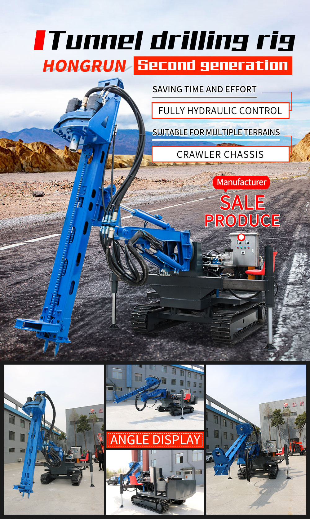 Metal Mine Drilling Rig