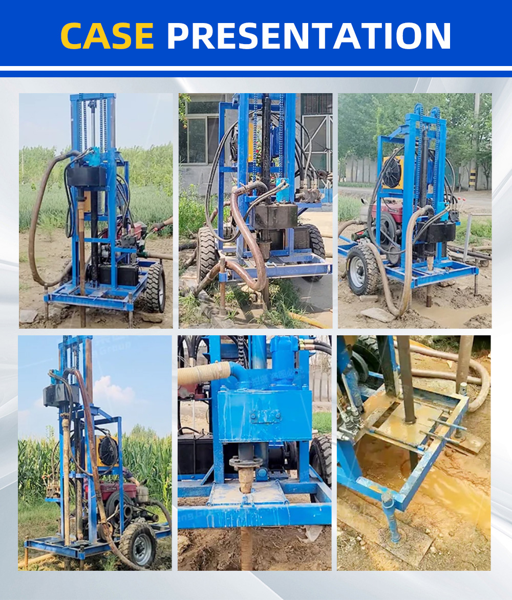 Diesel Hydraulic Water Well Drilling Rig
