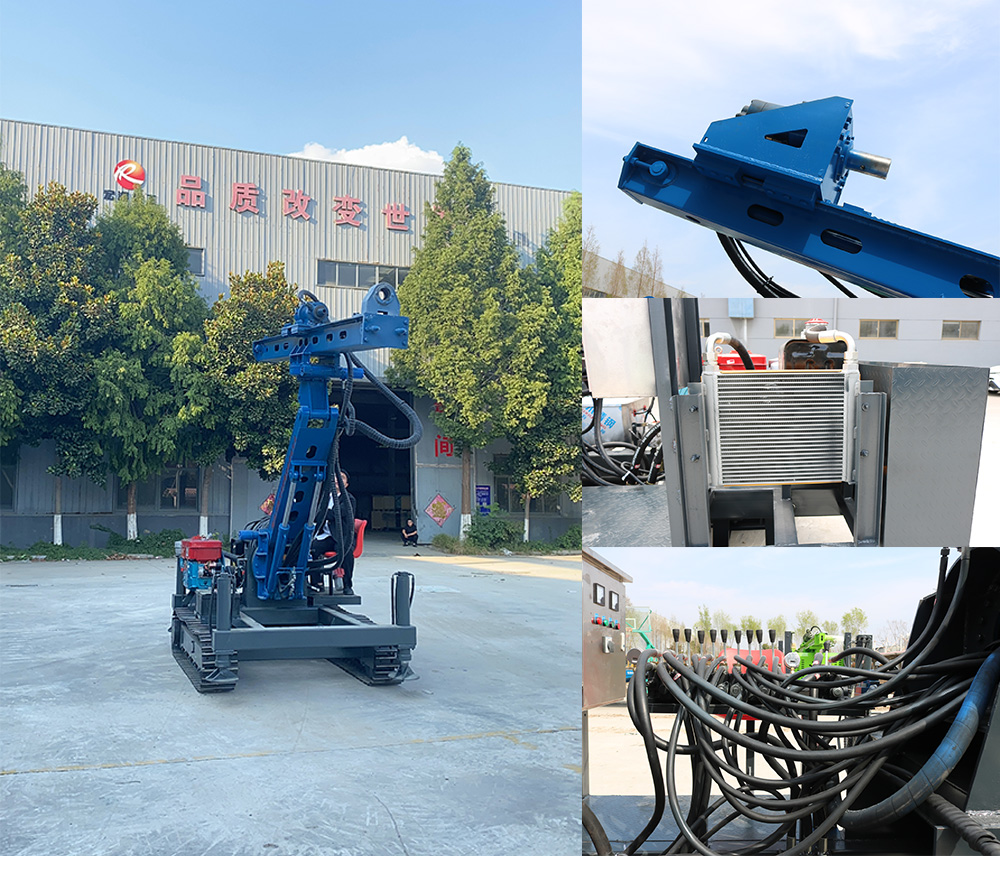 Máy khoan hầm bánh xích