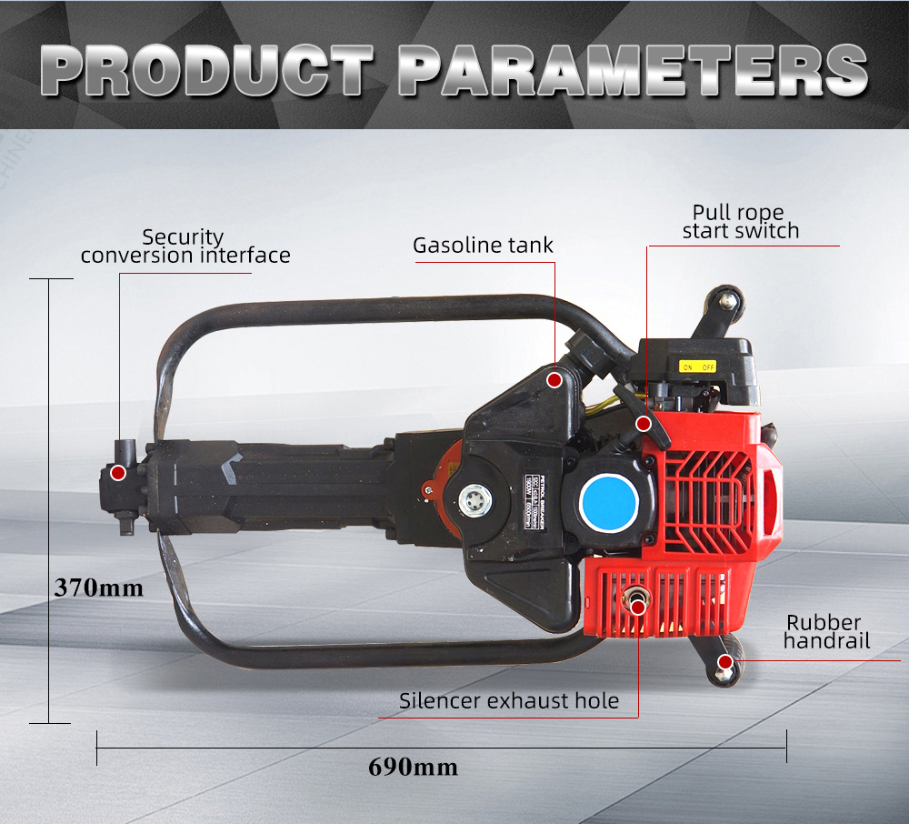 Backpack Impact Drilling Rig