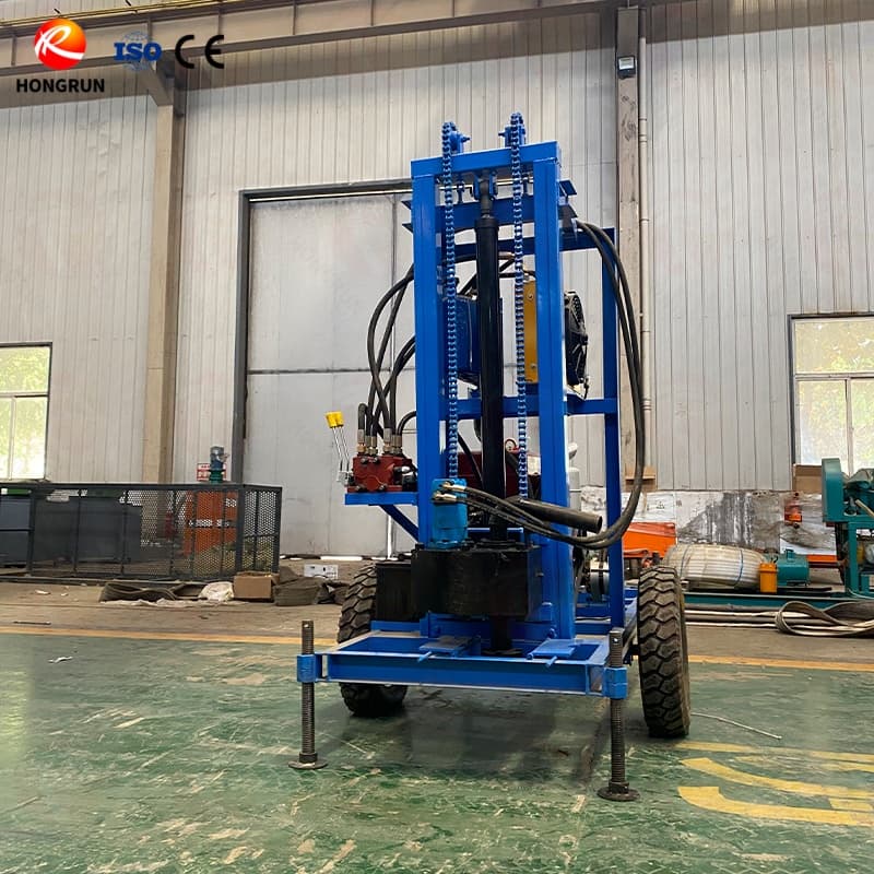 Diesel Hydraulic Water Well Drilling Rig