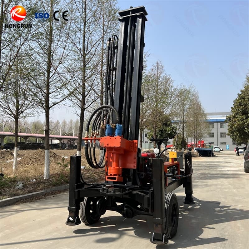 150M Wheeled Water Well Drill Rig
