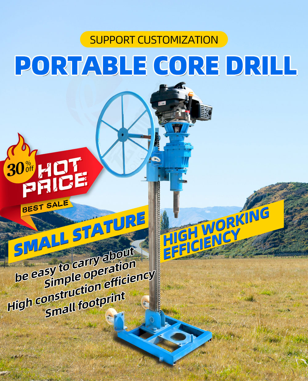 Máy khoan lõi di động