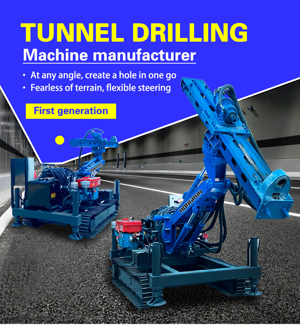 Plataforma de perforación hidráulica de túneles