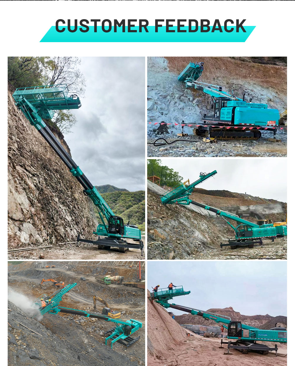 Slope Protection Anchoring Drilling Rig