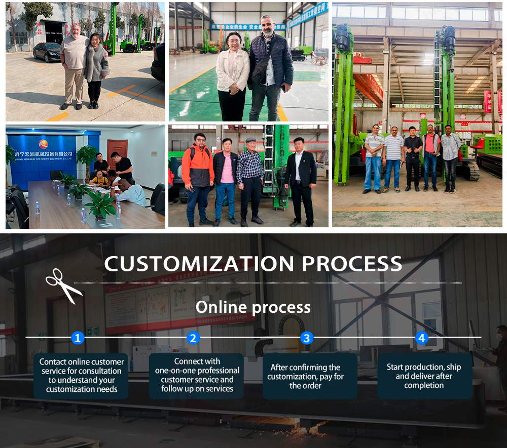 High Leg Photovoltaic Pile Driver