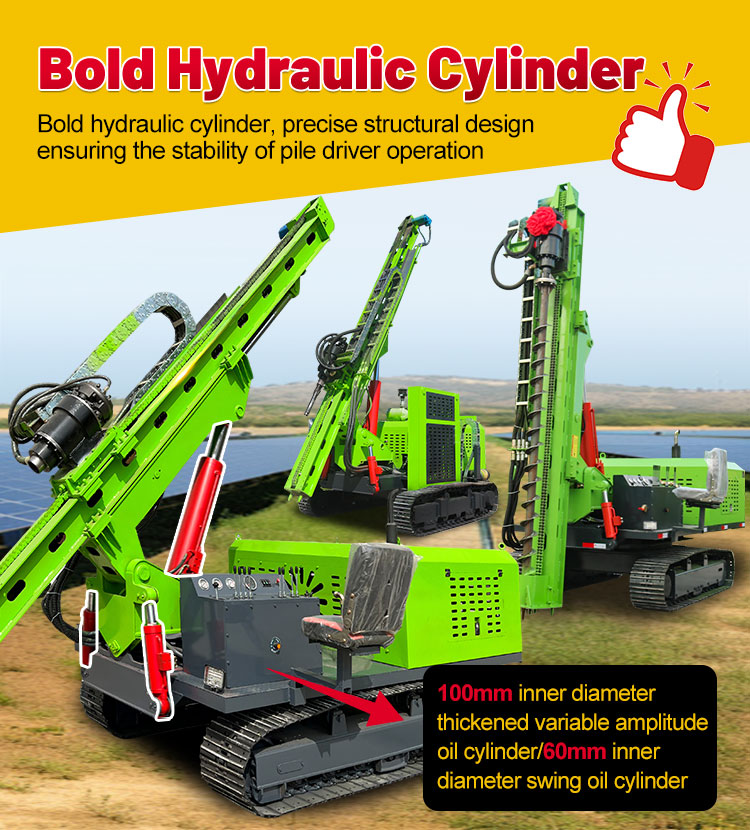 Solar Pile Ramming Machine