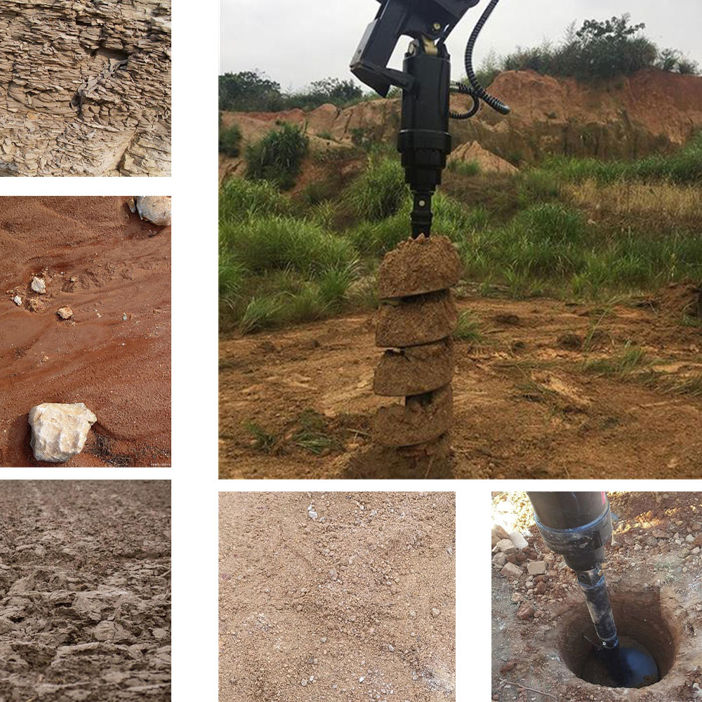 مثقاب لولبي للحفارة