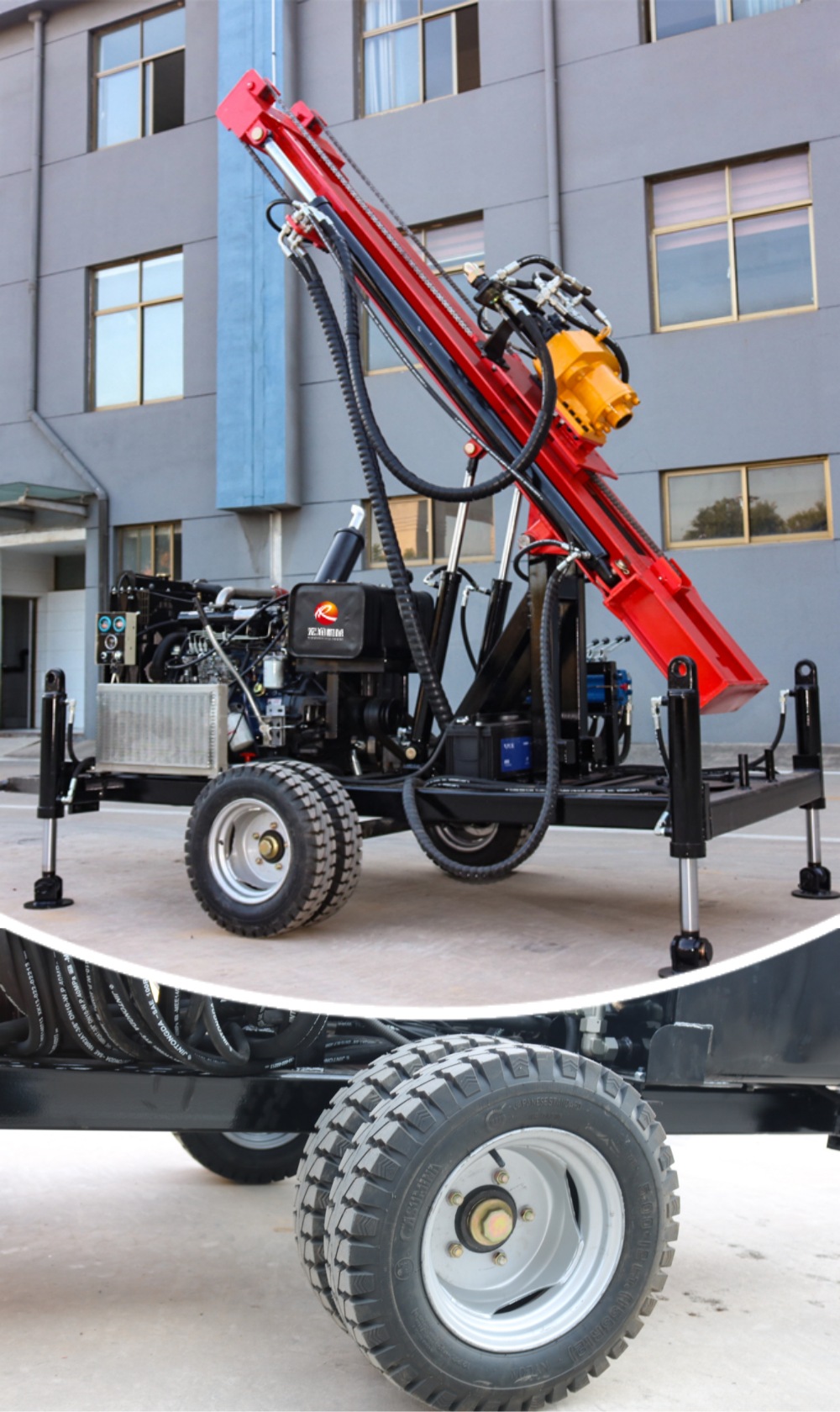 Mobile Water Well Drilling Rig