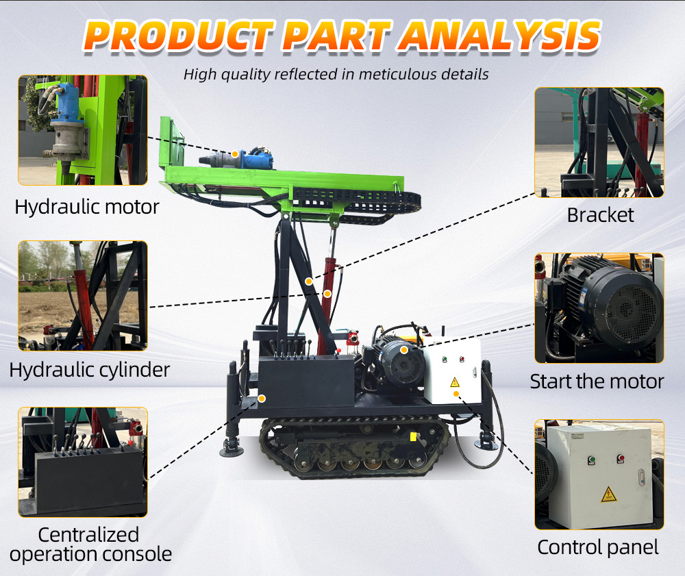Equipamento de perfuração de furos pequenos