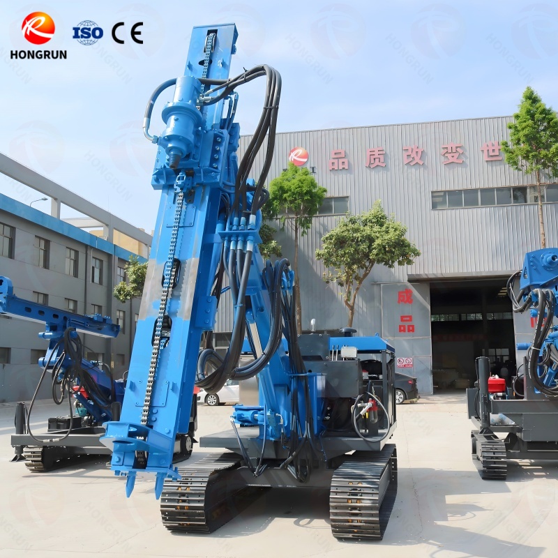 Буровая машина для взрывных работ