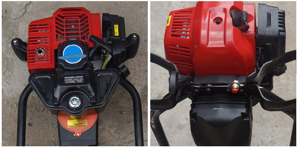 Broca de núcleo de mochila