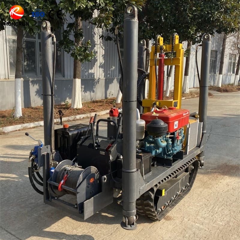 Дрель с высокой ногой в отверстии