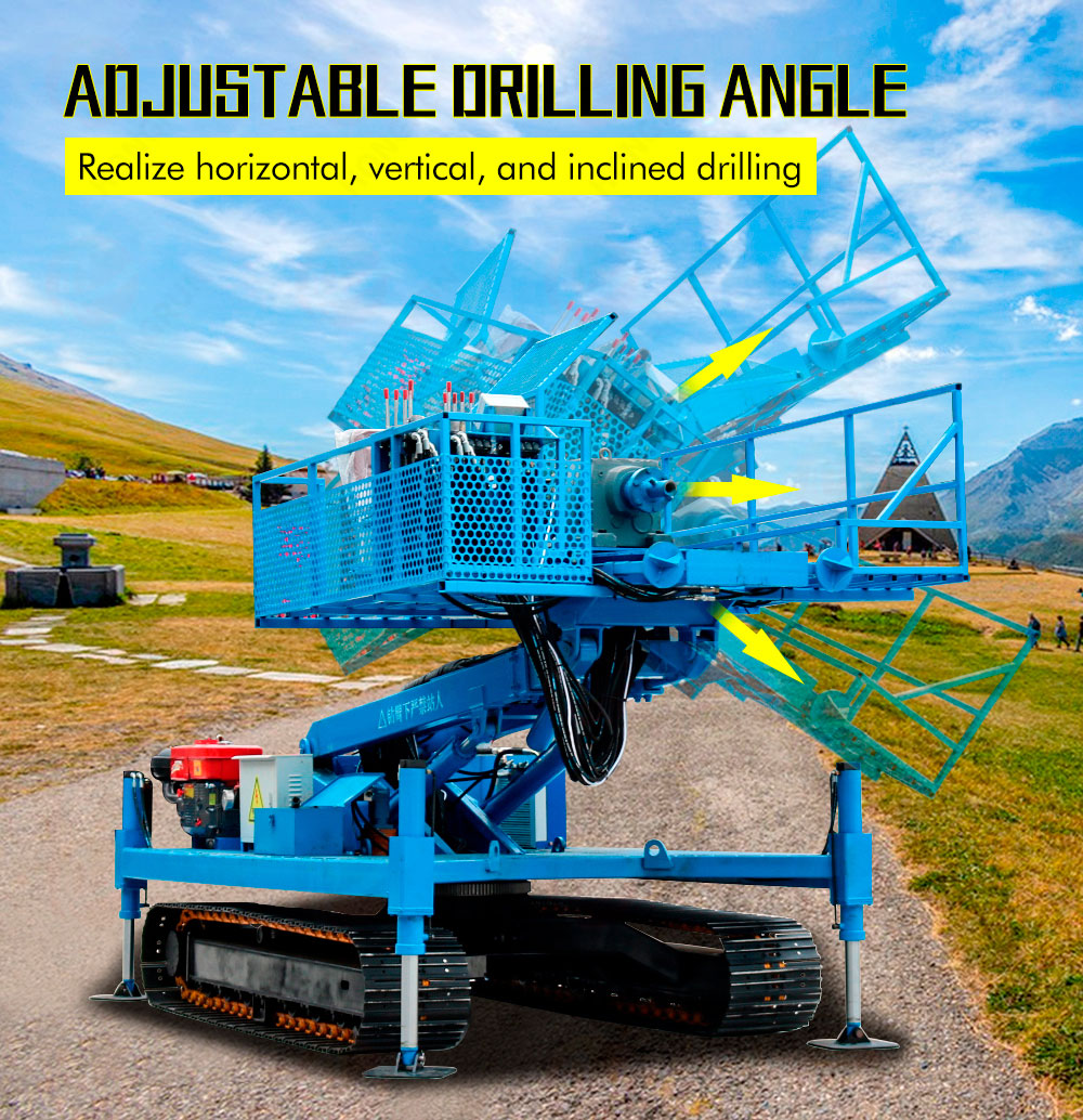 Small Anchoring Drilling Rig