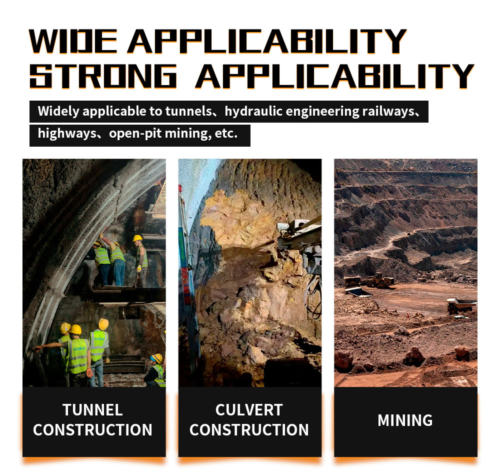 Perfuradora de túnel sobre rodas