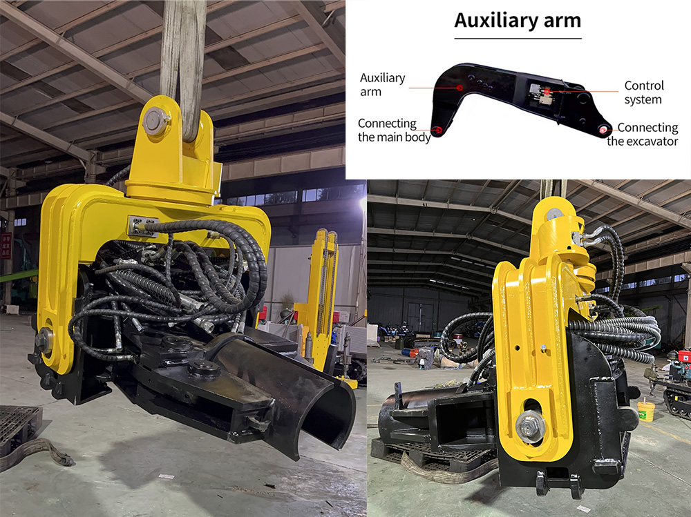 Hydraulic Vibratory Pile Driver