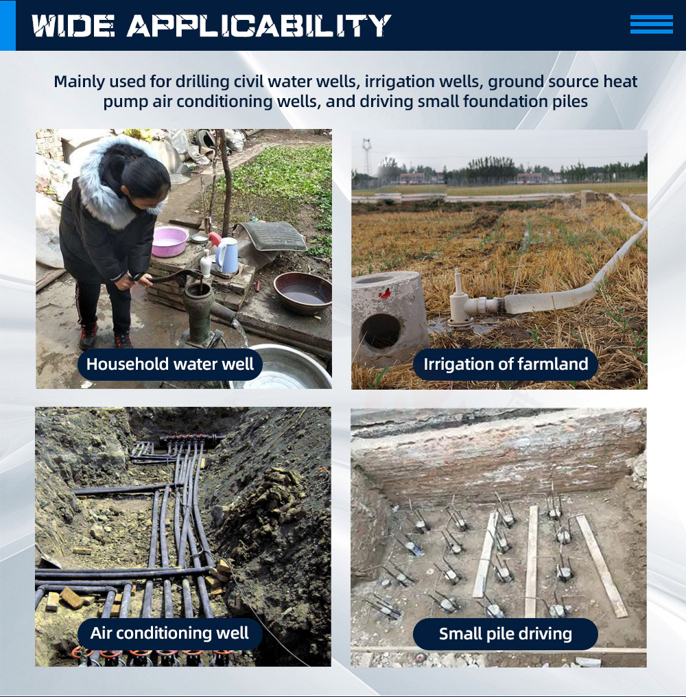 Diesel Hydraulic Drilling Rig