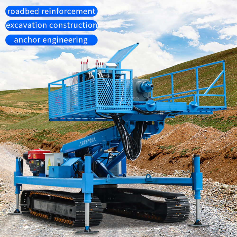 Crawler Anchor Drill