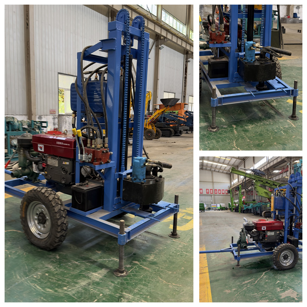 Giàn khoan giếng nước nhỏ