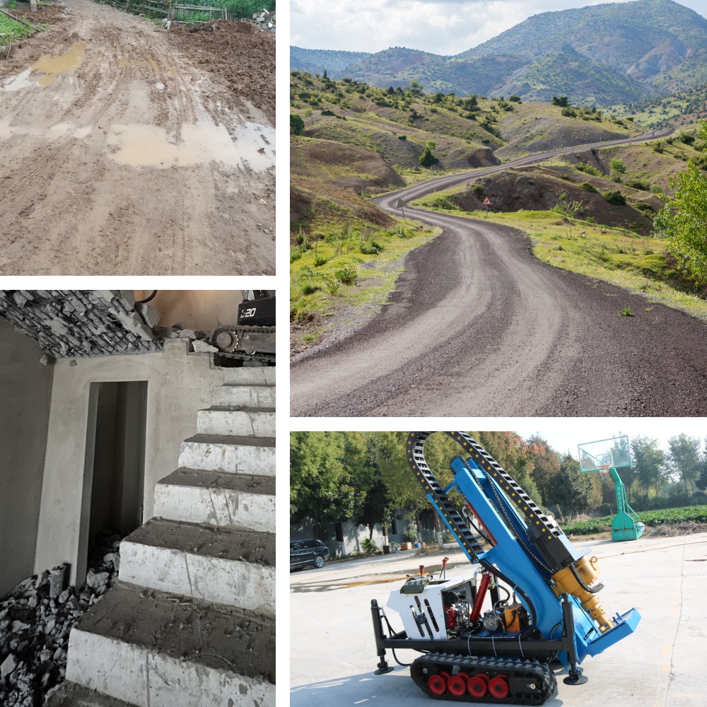 Electric Borehole Drill Machine