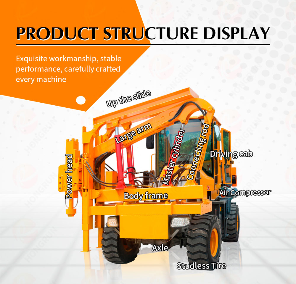 Guardrail Pile Driver