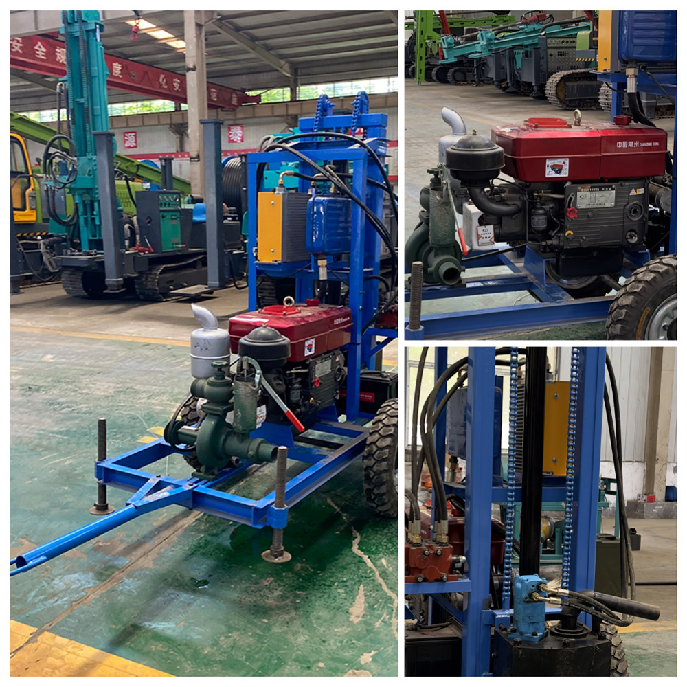 Giàn khoan giếng nước nhỏ