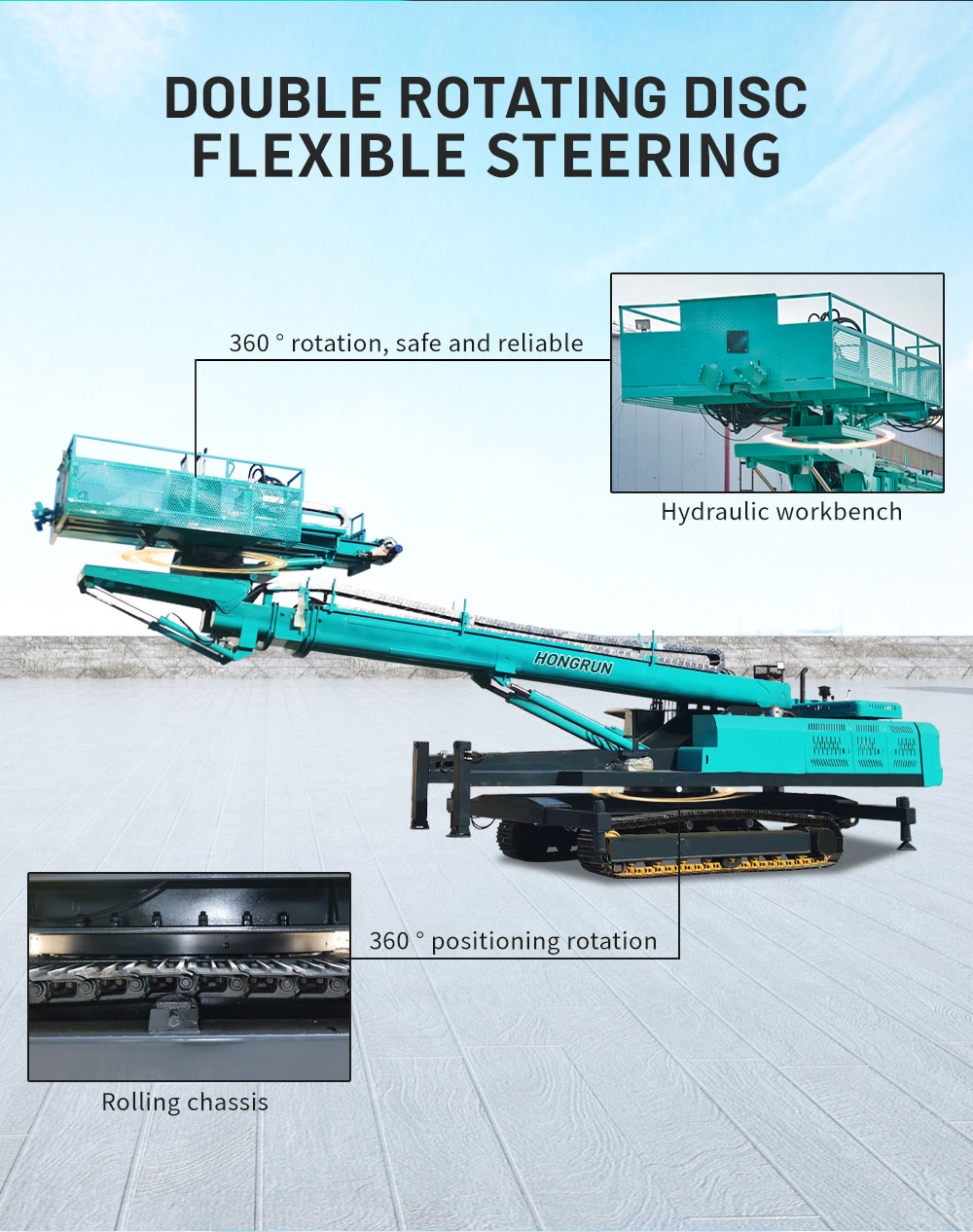 Slope Protection Anchoring Drilling Rig