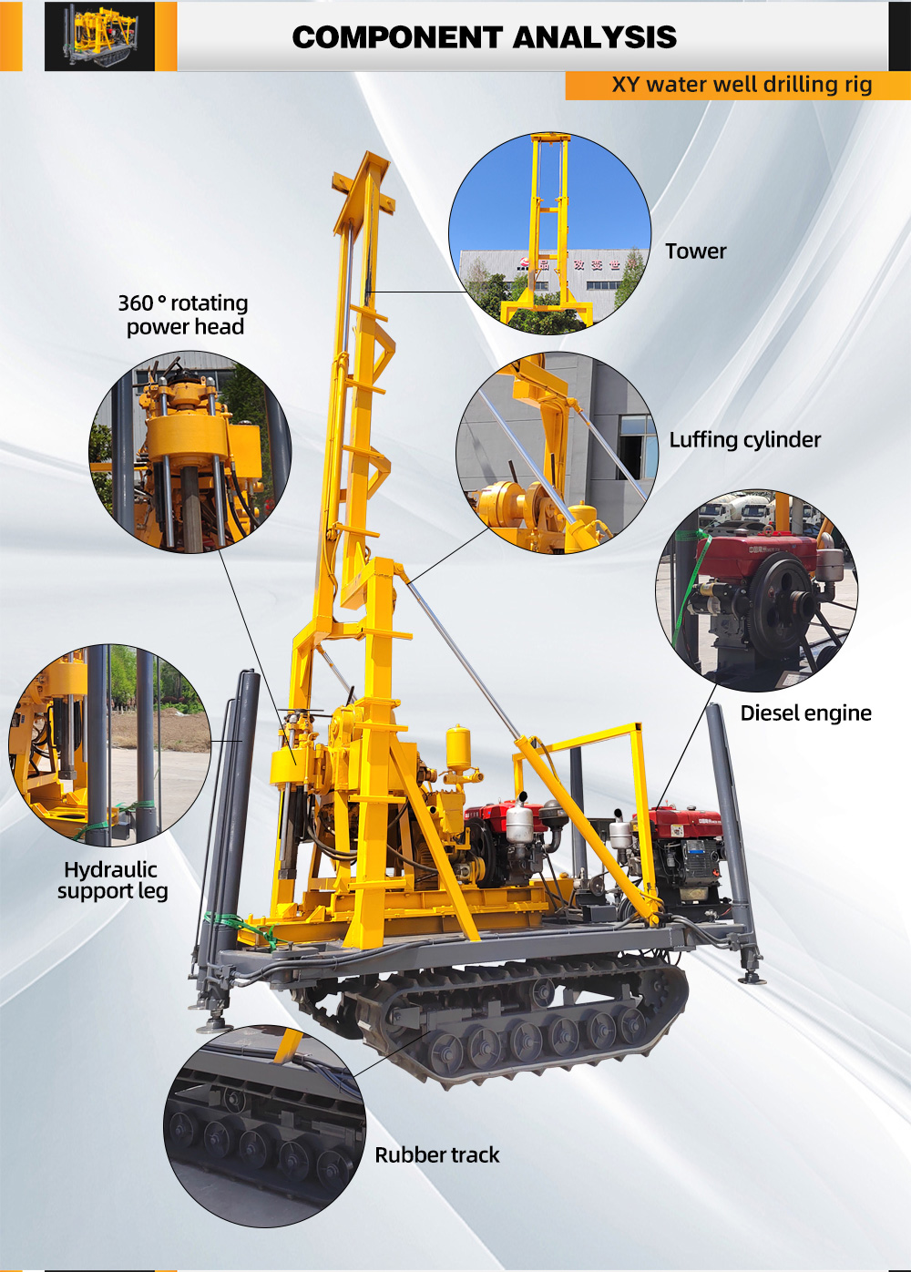 XY-200 Water Well Drilling Rig