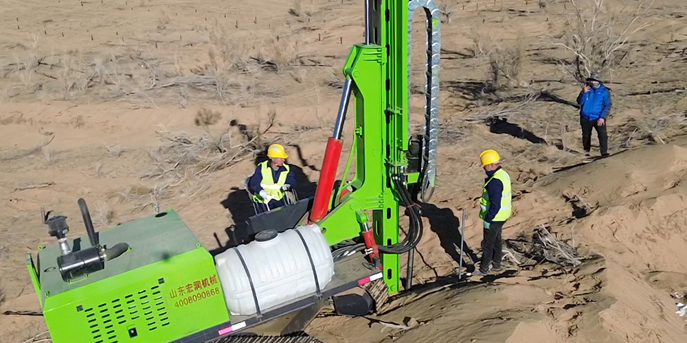 منصة حفر كهروضوئية